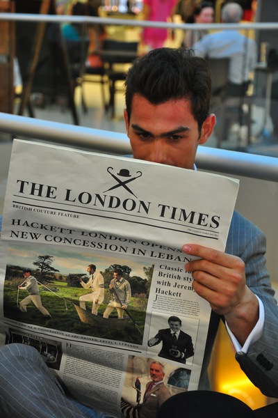 Opening of Hackett London